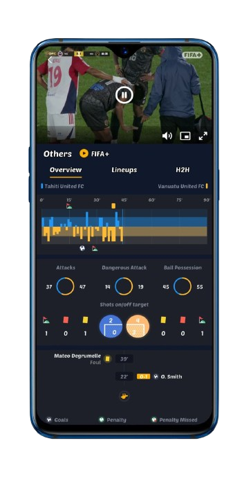 HD and 4K Live Sports Streaming on fctv33