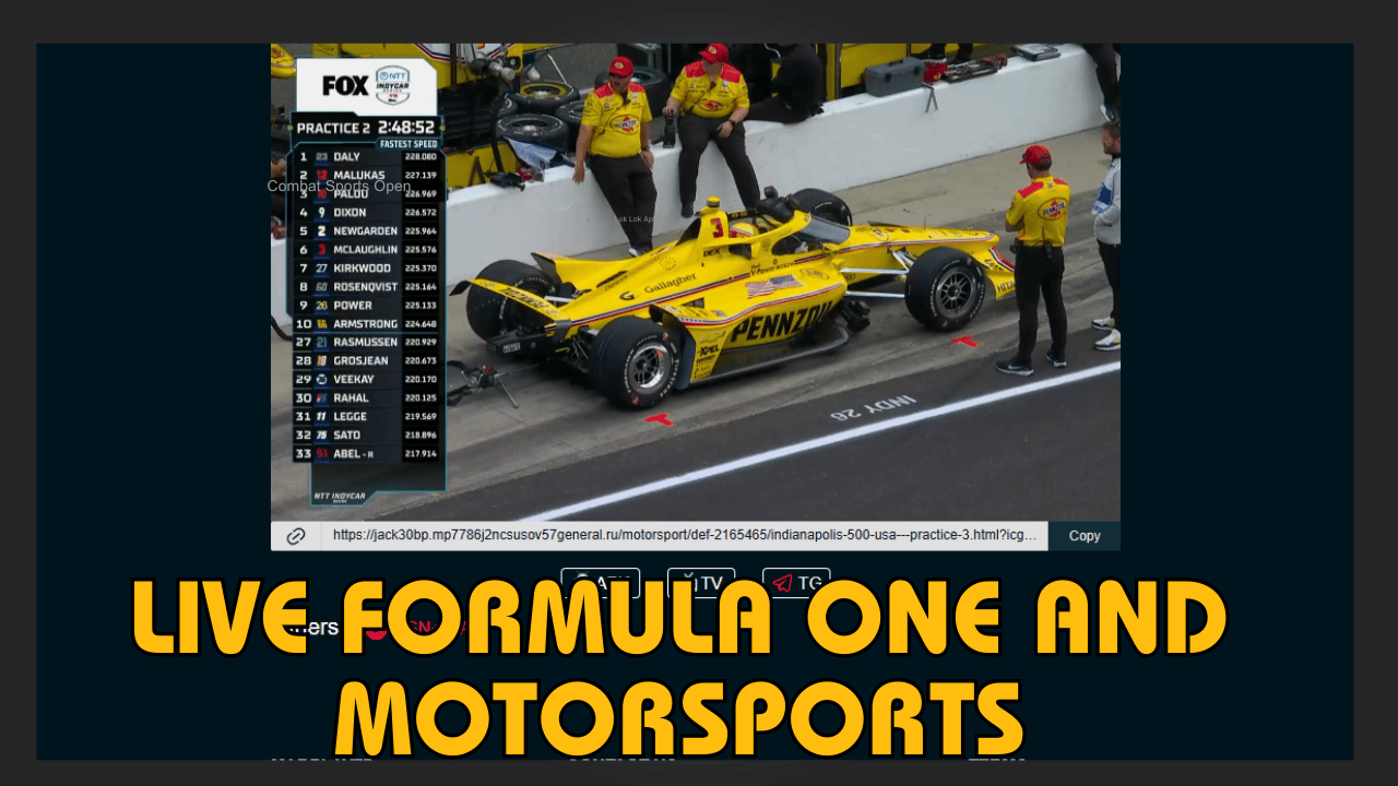 Live Formula One and Motorsports in fctv33