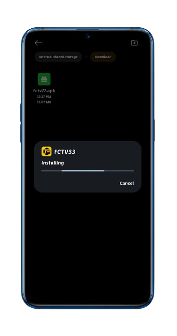 Multi-Device Installation from One APK File on fctv33